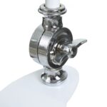 Aplique Pared Blanco Metal - Imagen 3