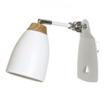 Aplique Pared Blanco Metal