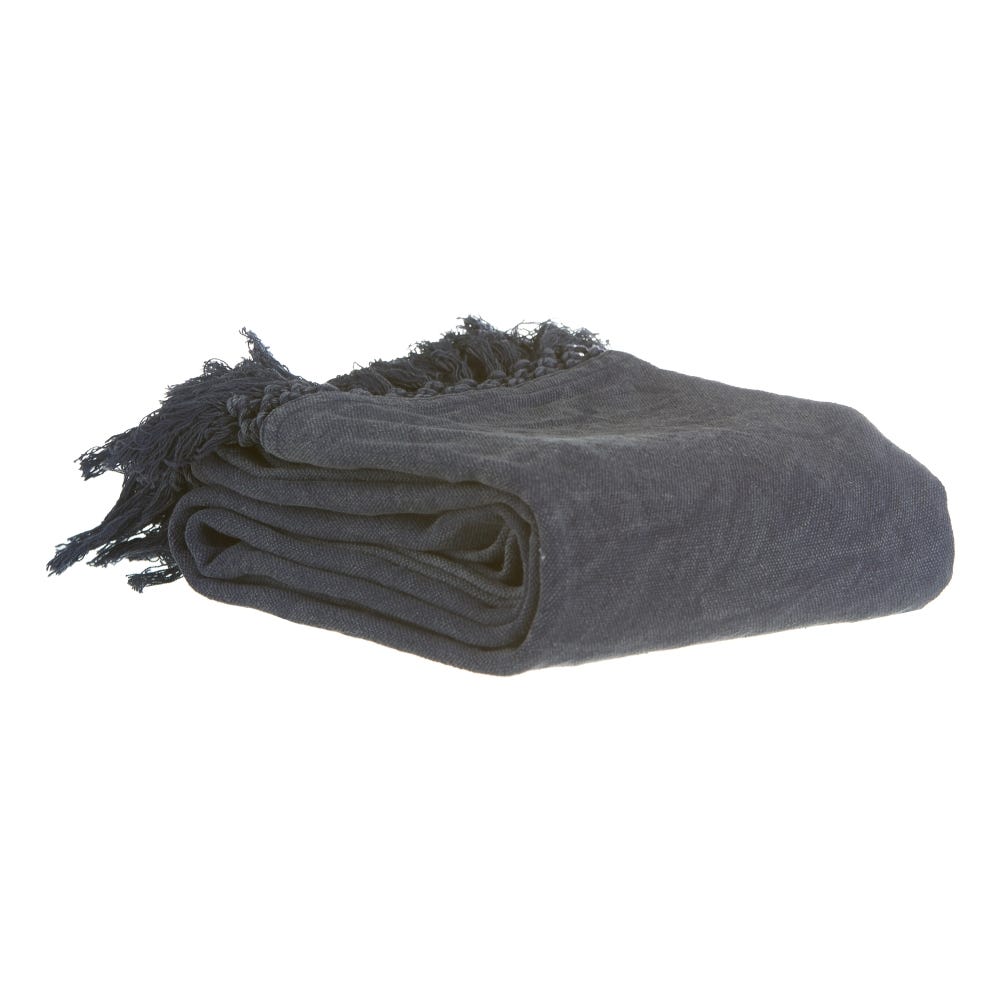 MANTEL AZUL FLECOS 180×140 Mantel / Plaid Azul Flecos 180X140 - Imagen 1