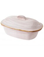 Cazuela Ovalada Blanca