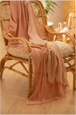 Mantel / Plaid Rosa 120x180 - Imagen 2