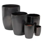 Macetero Negro para Planta - Imagen 2