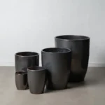Macetero Negro para Planta