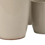 Macetero Beige Grande para Planta - Imagen 5