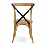Silla Cruceta Natural / Hierro - Imagen 4