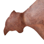 Decoración para plantas Gallina Óxido - Imagen 2