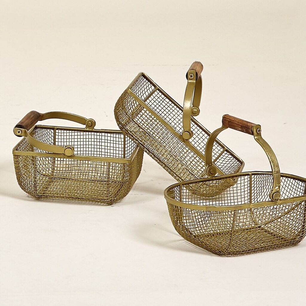 BANDEJA METAL Cesta Metal - Imagen 1