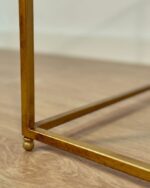 Mesa Centro Dorada Cristal - Imagen 4