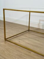 Mesa Centro Dorada Cristal - Imagen 6