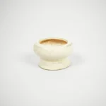 Portavelas Cerámica Beige