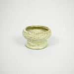 Portavelas Cerámica Verde