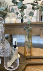 Jarrón Brillo Dorado