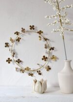 Vara Flor Blanca Metal - Imagen 5