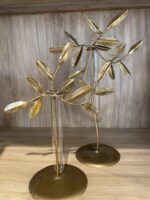 Decoración / Jarrón Metal Dorado Pequeño - Imagen 4