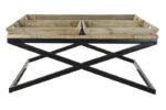 Mesa Centro Madera Mango Bandejas Jimena - Imagen 7