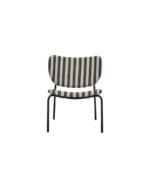 Silla Lounge Metal Rayas - Imagen 4