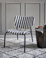 Silla Lounge Metal Rayas - Imagen 5