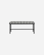 Banqueta Metal Rayas Olivia