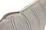 Cojín Lino Rectangular Topo Gris Rayas - Imagen 3