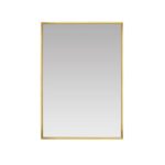 Espejo Rectangular Dorado