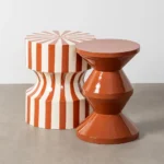 Mesa Auxiliar Terracota Metal - Imagen 3