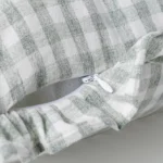 Cojín Algodón Gris Rectangular - Imagen 4