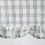 Cojín Vichy Gris Cuadrado - Imagen 3