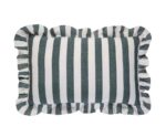 Cojín Volante Rayas Rectangular