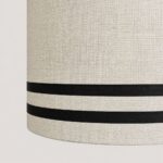 Lámpara Techo Candela Lino Cinta Negra - Imagen 3