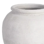 Macetero Blanco Cerámica - Imagen 3