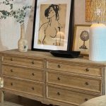 Cómoda Romantic Doble Madera Lavada