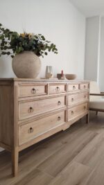 Cómoda Romantic Doble Madera Lavada