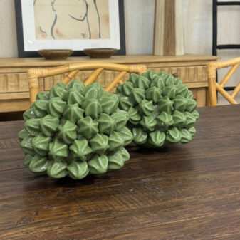 Decoración Cerámica Verde