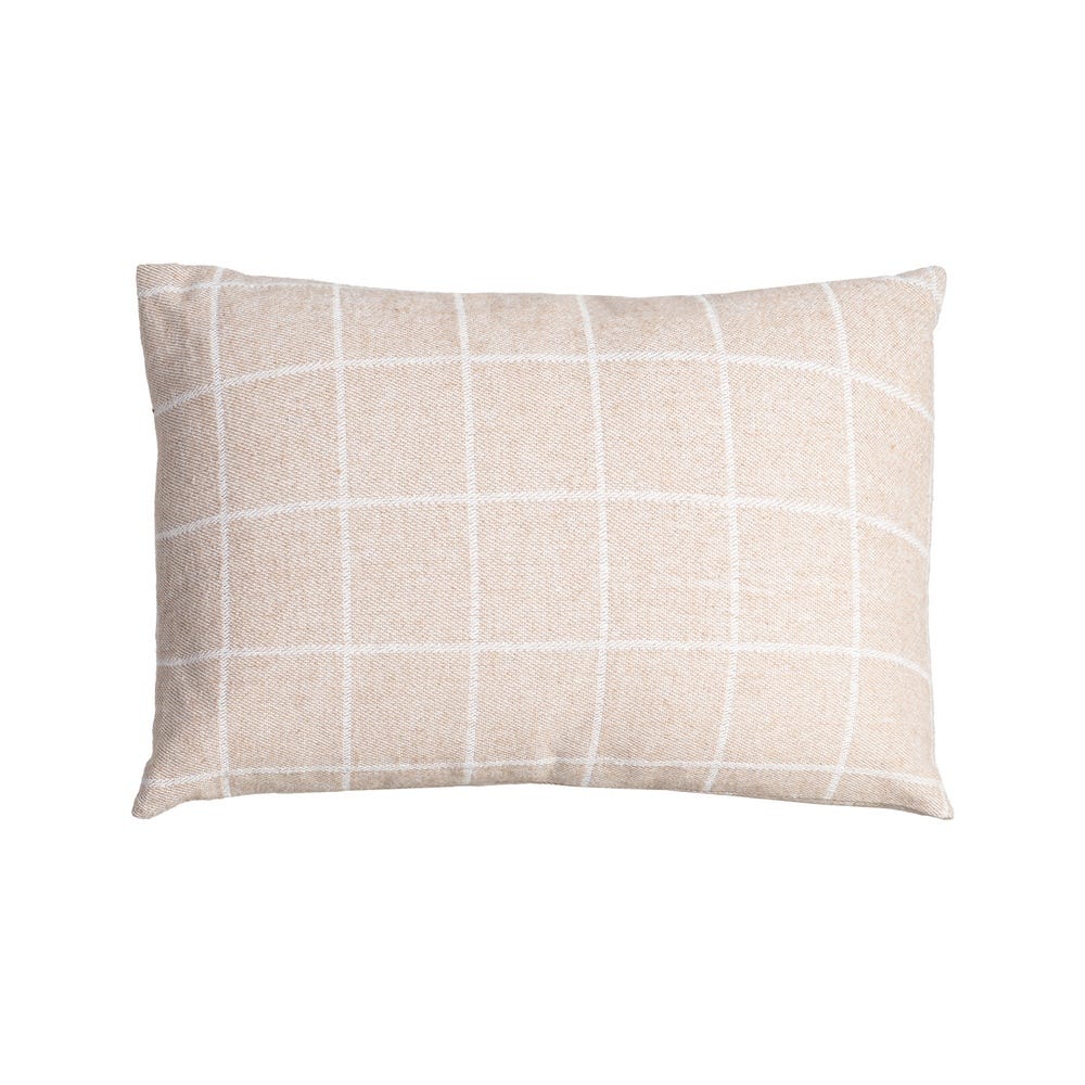 616820.jpg Cojín Beige Cuadros