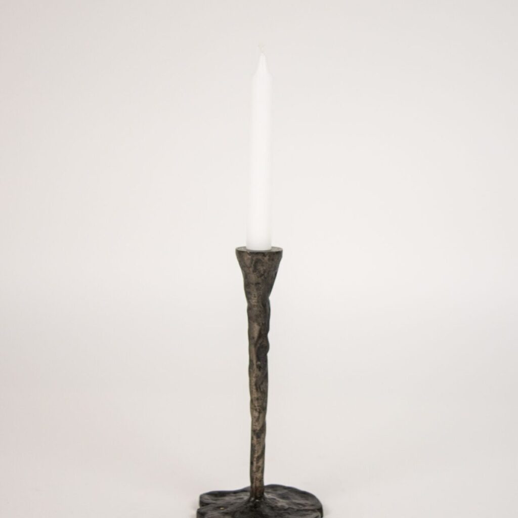 OLS010035-01-sq Candelabro Martilleado Grande - Imagen 1