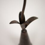 Candelabro Metal Flor - Imagen 2