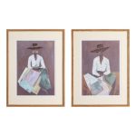 Cuadro Mujer Sombrero