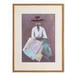 Cuadro Mujer Sombrero - Imagen 2